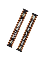 Šála fanouška Realu Madrid Oboustranná dvojitá pletená šála 21ST RM4BUFD21 Šála fanouška Realu Madrid Oboustranná dvojitá pletená šála 21ST RM4BUFD21