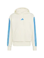 Pánská mikina adidas Essentials 3-Stripes French Terry Hoodie cream KD4901 pánská