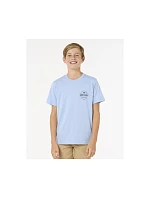 Dětské tričko RIP CURL STAPLE TEE – BOY, modré