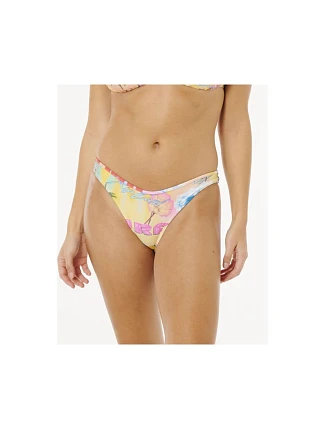 Spodní díl dámských bikin RIP CURL Hotel Malibu Hi Leg Cheeky, vícebarevné Spodní díl dámských bikin RIP CURL Hotel Malibu Hi Leg Cheeky, vícebarevné