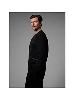 Pánská mikina z fleece s pravidelným střihem bez kapuce 4F x Robert Lewandowski RL9SAW25TSWSM2579-20S Pánská mikina z fleece s pravidelným střihem bez kapuce 4F x Robert Lewandowski RL9SAW25TSWSM2579-20S