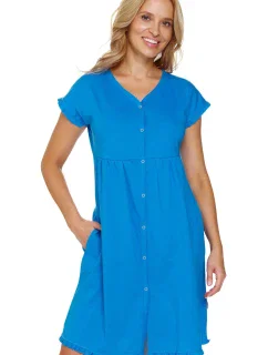 Dámská těhotenská košile 9600 blue - Doctornap