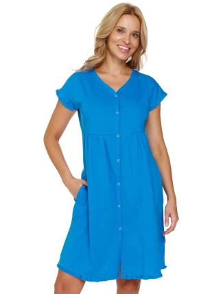 Dámská těhotenská košile 9600 blue - Doctornap Dámská těhotenská košile 9600 blue - Doctornap
