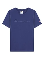 Champion dámské tričko SS Tee blue 118382 BS200 T-shirt