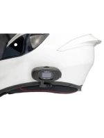 Sena 5R-01D 5R Lite Bluetooth 5.1 700m interkom pro motocykly s LCD displejem a univerzálním mikrofonem pro 2 helmy