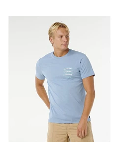 Pánské tričko RIP CURL Vaporcool Search 3 Stacks Tee, modré