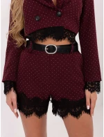 IT SN šortky FL9965.88 tmavě červená IT SN šortky FL9965.88 tmavě červená