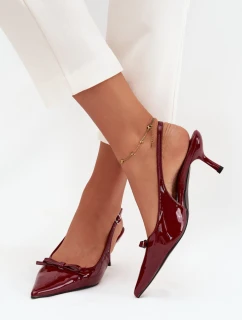 Lodičky na podpatku model 217687 Step in style