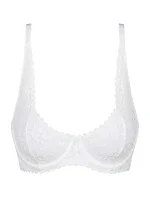 Dámská krajková podprsenka DIM DAILY DENTELLE UNDERWIRE BRA - DIM - bílá