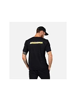 Unisexové tričko ROSSIGNOL SUPER TEE, černé Unisexové tričko ROSSIGNOL SUPER TEE, černé