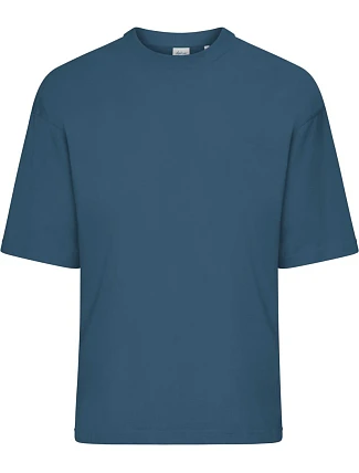 Daiber 8041 Těžké bio oversize tričko 02.8041 dusty blue Daiber 8041 Těžké bio oversize tričko 02.8041 dusty blue