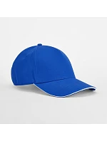 Beechfield B 825C 5 panelová kšiltovka sandwich EarthAware® 53.825C bright royal/white Beechfield B 825C 5 panelová kšiltovka sandwich EarthAware® 53.825C bright royal/white