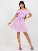 LK SK šaty 508610.23 světle fialové