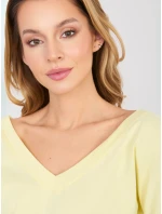 Halenka RV BZ A1189.24 světle žlutá Halenka RV BZ A1189.24 světle žlutá