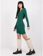 Šaty RV SK 7434.13 tmavě zelená