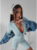 Dámský overal 277789 blankytně modrý - Ola Voga Dámský overal 277789 blankytně modrý - Ola Voga