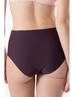 TMAVĚ ŠVESTKOVÉ JEDNODUCHÉ MAXI KALHOTKY