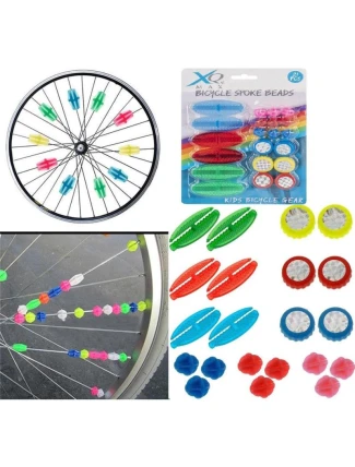 SADA 21 KORÁLKŮ NA OZDOBU PAPRSKŮ JÍZDNÍHO KOLA XQMAX SADA 21 KORÁLKŮ NA OZDOBU PAPRSKŮ JÍZDNÍHO KOLA XQMAX