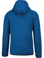 Kariban ProAct PA 365 Pánská pletená fleecová bunda s kapucí 20.P365 light royal blue melange