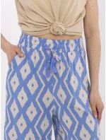 Kalhoty D73771M62237H modré