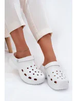 Dámské pěnové pantofle Big Star – bílé