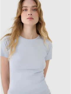 Dámské modalové tričko slim 4F 4FWSS25TTSHF1995-34S