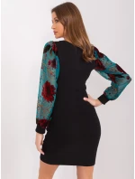 Šaty RV SK 7353.10x černá Šaty RV SK 7353.10x černá