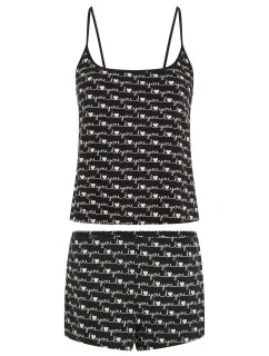 Dámský pyžamový set QS6720E-X65 - Calvin Klein