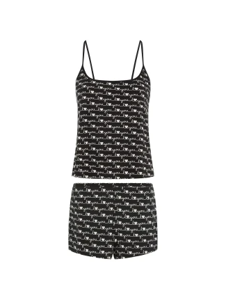 Dámský pyžamový set QS6720E-X65 - Calvin Klein