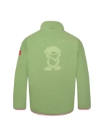 Trollkids Dívčí nepromokavá bunda Bryggen 3v1 slézově růžová/pistáciově zelená/divoká růže (419-242)