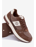 Pánské sportovní tenisky Big Star TT174353 hnědé