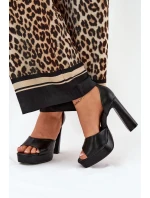 Sandály na podpatku  model 209893 Step in style