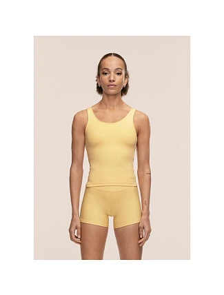 Dámské tričko CASALL Scoop Tank, žlutá barva Dámské tričko CASALL Scoop Tank, žlutá barva