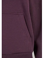 Build your Brand BY 289 Dámská oversize mikina s kapucí "Fluffy" 56.0289 plum purple Build your Brand BY 289 Dámská oversize mikina s kapucí "Fluffy" 56.0289 plum purple