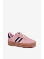 Dámské Tenisky Na Platformě Růžové Egelia Dámské Tenisky Na Platformě Růžové Egelia