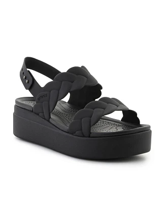 Dámské sandály Brooklyn W 209977-060 černé - Crocs Dámské sandály Brooklyn W 209977-060 černé - Crocs