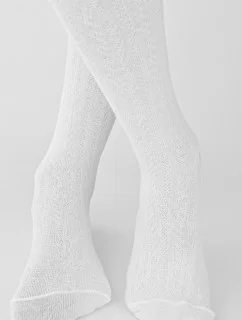 ŽEBROVANÉ PUNČOCHÁČE VE TVARU RYBÍ KOSTI RB012 6-11 LET