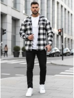Pánské džíny slim fit černé FashionStreet UX4483