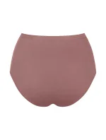 Dámské kalhotky GO Daily Cotton Highwaist 3P - BROWN - sv. hnědé 1141 - SLOGGI