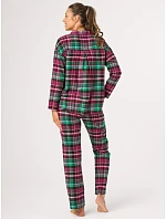 Pyžamo Key LNS 414 B26 dlouhé rukávy, velikosti S–XL, rozepínací Pyžamo Key LNS 414 B26 dlouhé rukávy, velikosti S–XL, rozepínací
