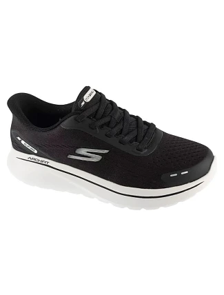 Skechers Go Walk Arch Fit N-Joy 217075-BKW Černé 41
