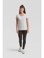 Fruit of the Loom Lady-Fit Iconic 195 T Dámské tričko z těžké bavlny 16.1424 black