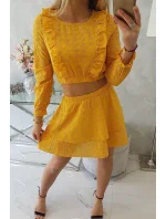 Hořčicové boho šaty Hořčicové boho šaty