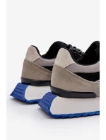 Pánské tenisky Big Star NN174322 Memory Foam System hnědo-černé