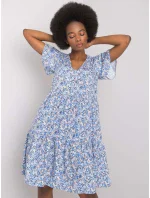 Šaty WN SK 842 2.37P modrá Šaty WN SK 842 2.37P modrá