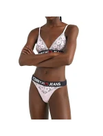 Dámská tanga Jeans Lace UW0UW03950-TOB - Tommy Hilfiger