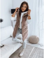 Dámská prošívaná vesta GAMIS růžová FashionStreet TY3292