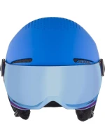 Lyžařská přilba ALPINA ZUPO VISOR Q-LITE BLUE 51-55 Lyžařská přilba ALPINA ZUPO VISOR Q-LITE BLUE 51-55