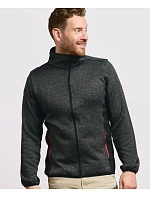 Promodoro 7700 Pánská pracovní pletená fleecová bunda 40.7700 heather grey Promodoro 7700 Pánská pracovní pletená fleecová bunda 40.7700 heather grey