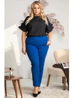 Dámské kalhoty Z726 kr. modrá - Karko